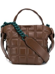 Acne Studios стеганая сумка-тоут Musubi