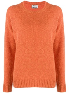 Acne Studios трикотажный свитер Samara с круглым вырезом