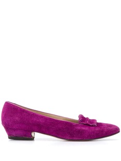 Salvatore Ferragamo Pre-Owned лоферы 1990-х годов с бахромой и заостренным носком