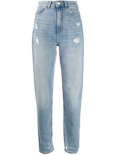 Emporio Armani зауженные джинсы с завышенной талией
