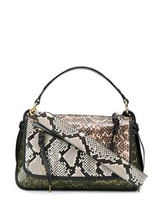 Bally Kyrah panelled shoulder bag