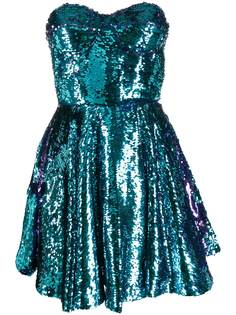 Amen sequin embellished flared dress Amen.