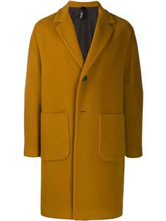 Hevo однобортное пальто