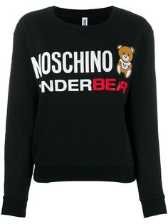 Moschino толстовка с логотипом