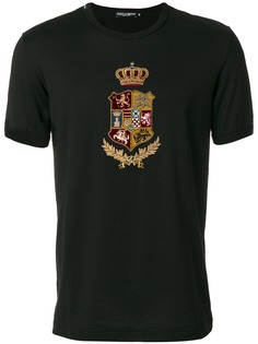 Dolce & Gabbana футболка с нашивкой