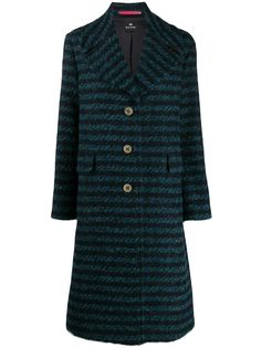 PS Paul Smith straight fit striped coat