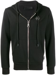 Philipp Plein толстовка с логотипом из страз