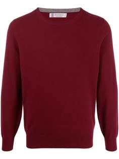 Brunello Cucinelli colour block jumper