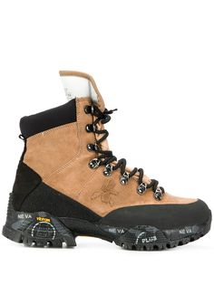 Premiata two-tone hiking boots