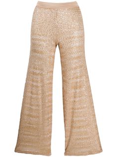 Missoni укороченные брюки без застежки