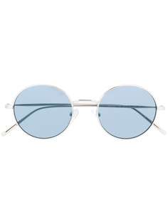 DKNY затемненные солнцезащитные очки в круглой оправе