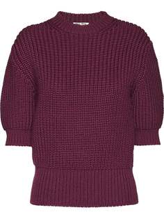 Miu Miu three-quarter sleeved jumper