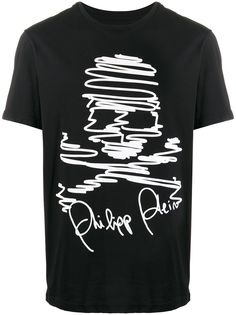 Philipp Plein футболка с принтом