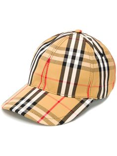 Burberry бейсболка в клетку Vintage Check