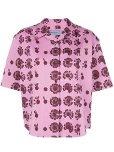 Jonathan Cohen рубашка с цветочным принтом