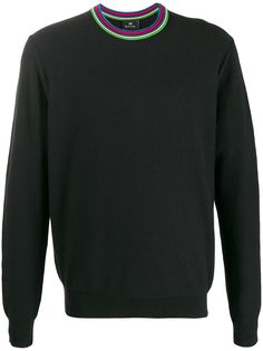 PS Paul Smith свитер с контрастным воротником
