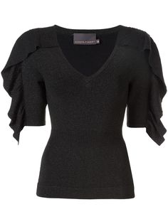 Ginger & Smart Revel knit v-neck top