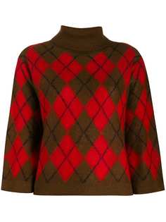 PS Paul Smith Argyle pattern jumper