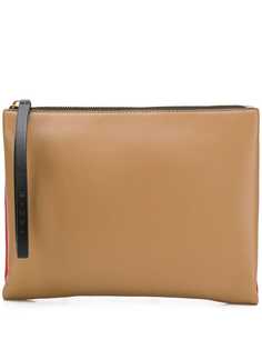 Marni bi-colour pouch clutch