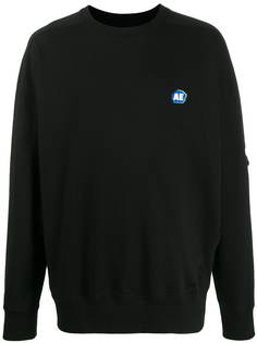 Ader Error толстовка оверсайз с нашивкой-логотипом