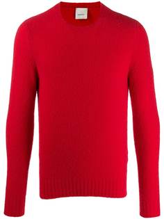 Leqarant ribbed hem and cuffs jumper