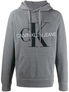 Calvin Klein Jeans толстовка с капюшоном и логотипом