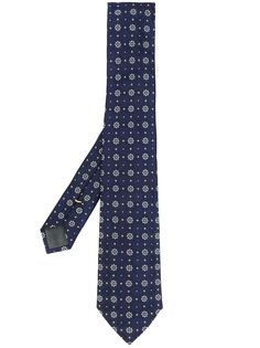 Canali floral print tie