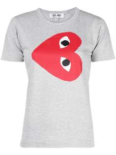 Comme Des Garçons Play printed logo T-shirt
