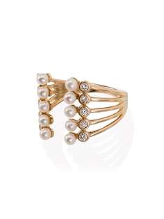 Dana Rebecca Designs 14kt gold diamond open ring