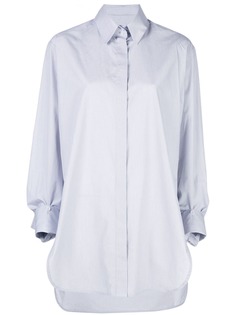 The Row long concealed placket shirt