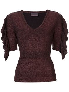 Ginger & Smart Revel glitter knit top