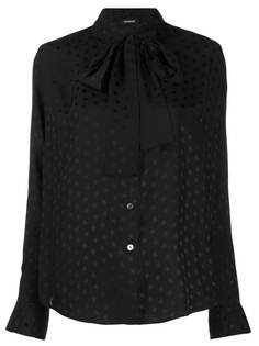 P.A.R.O.S.H. star-print pussy bow blouse