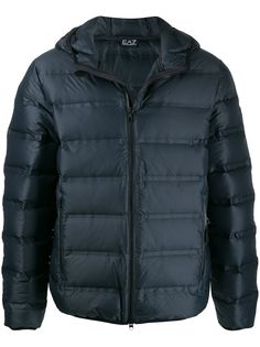 Ea7 Emporio Armani hooded padded jacket