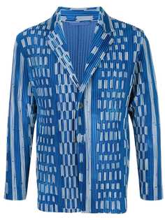 Homme Plissé Issey Miyake Ikat jacket