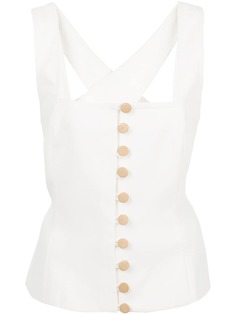 Nicholas fitted silhouette top
