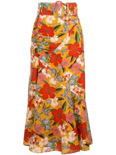 Nicholas floral print skirt