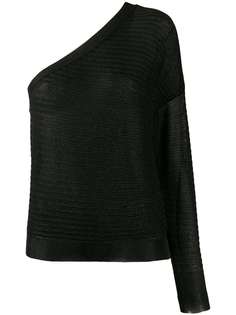 Roberto Collina ribbed design knitted top