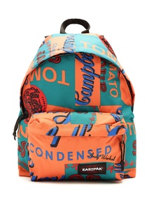Цветной рюкзак с рисунками и надписями Eastpak