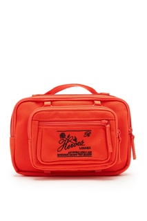 Оранжевая поясная сумка с карманом Eastpak x Raf Simons