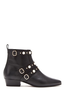 Черные ботинки с отделкой Claudie Pierlot