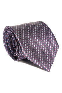 Темно-серый галстук с узорами Brioni
