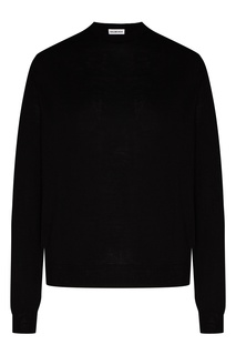 Базовый черный джемпер из шерсти Balenciaga