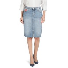 Юбка TOMMY JEANS DW0DW07321 светло-голубой