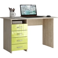 Стол письменный Мастер Милан левый/правый глянец (дуб сонома-лайм) МСТ-СДМ-00-СЛ-ГЛ