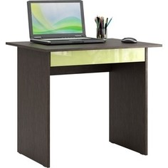 Стол письменный Мастер Милан-2Я глянец (венге-лайм) МСТ-СДМ-2Я-ВЛ-ГЛ