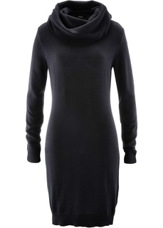 Платье с высоким воротом Bonprix