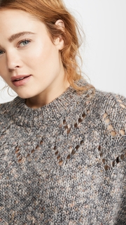 Madewell Redwood Pointelle Sweater