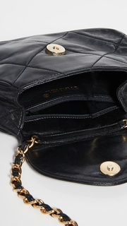 What Goes Around Comes Around Chanel Black Mini Shoulder Bag