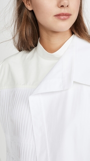 Cedric Charlier White Poplin Button Down