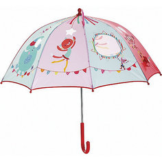 Зонт Lilliputiens "Цирк Шапито", розовый